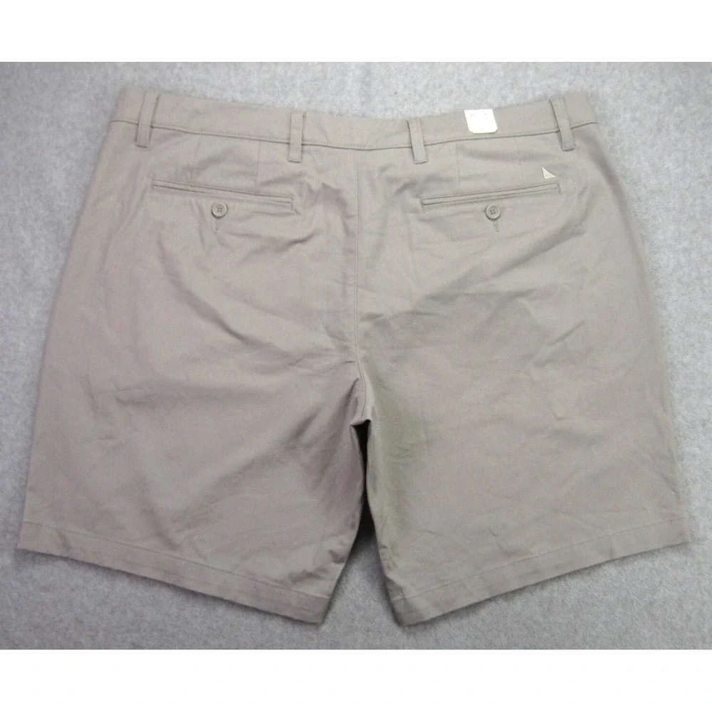 Mens 40x9 UNTUCKit Shorts Gray St. Vincent Chino Casual Golf Flat Front NWT READ